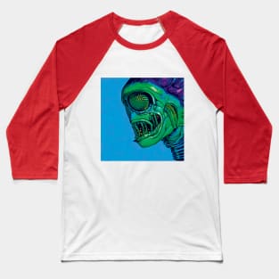 Horrific Vintage Alien Baseball T-Shirt